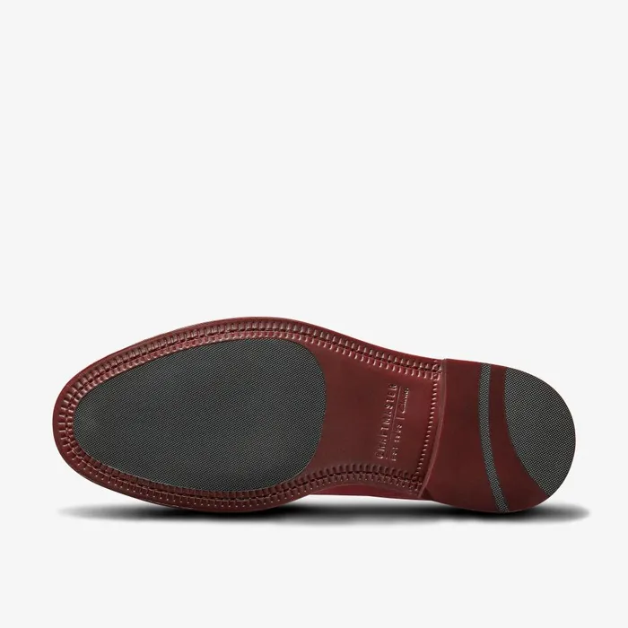 Martine Rose Womens Oxford 2 Oxblood Textile Women Clarks Loafers and Oxfords