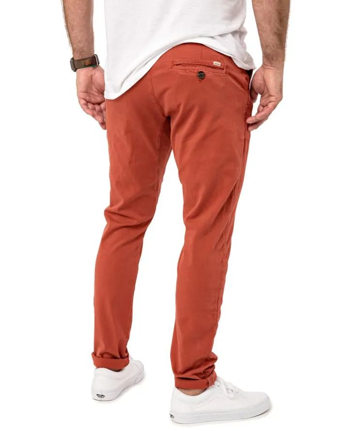 Men039s Pants Chino Cut CHERRY Eshop PullIn Chino