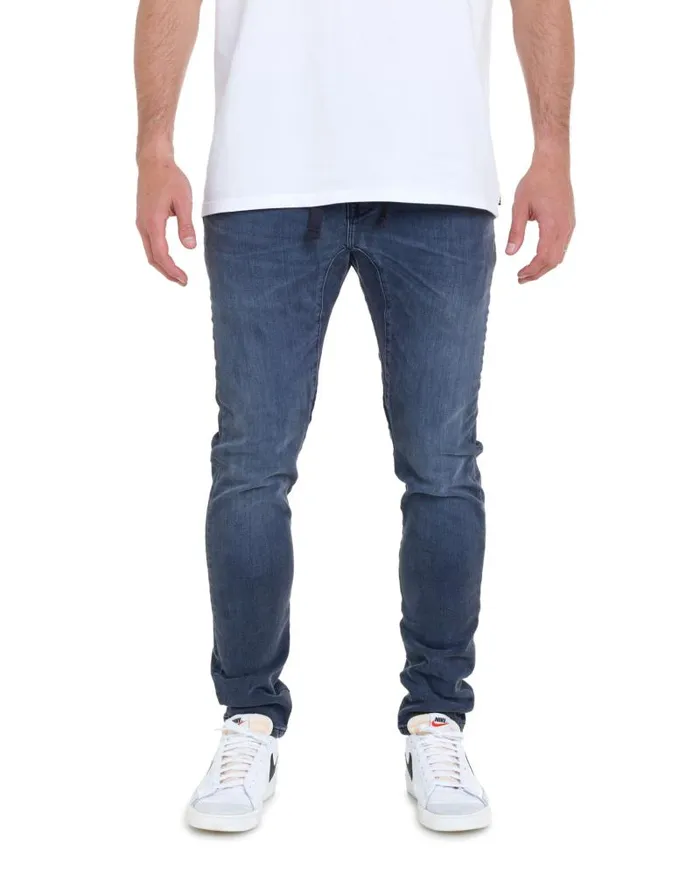 Men039s Pants DENING EPIC 2 BLUES Eshop PullIn Tapered