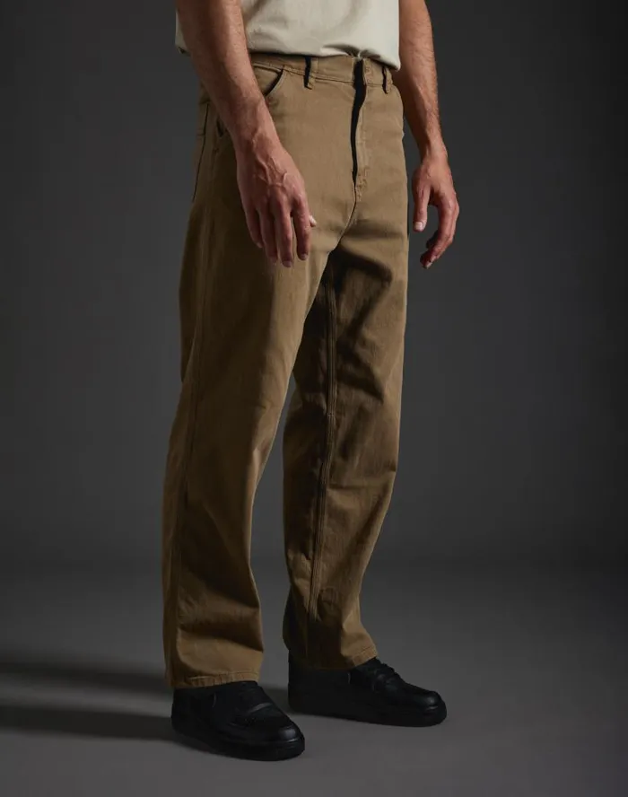 Men039s Pants DENING NYC TAUPE Eshop PullIn Tinted Fabric