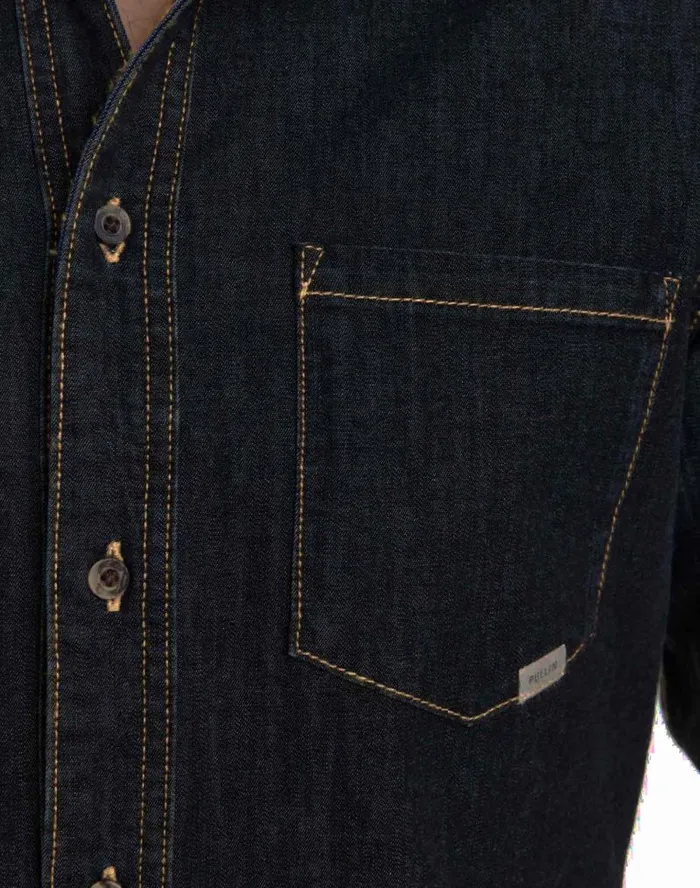 Men039s Shirt DARKBLUE Eshop PullIn Shirts