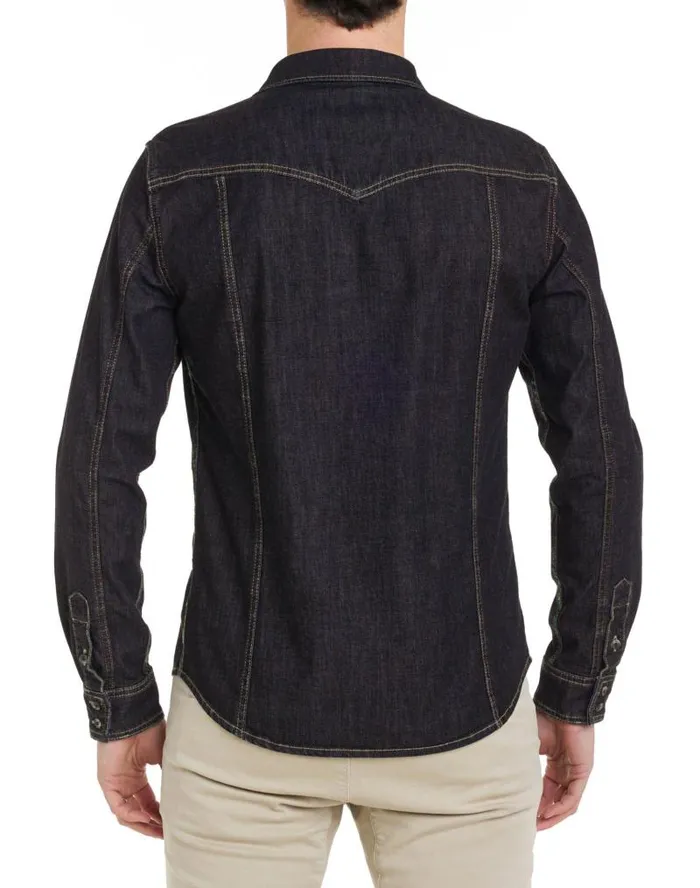 Men039s Shirt DARKBLUE Eshop PullIn Shirts