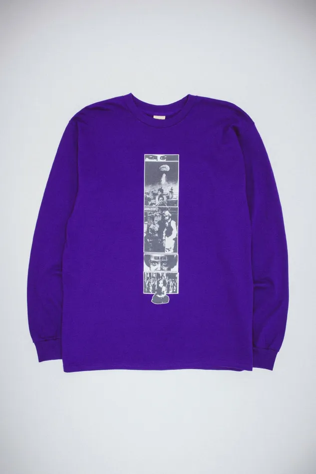 Men 2025 Dill Collage Long Sleeve Tee Fucking Awesome Long Sleeve Tee