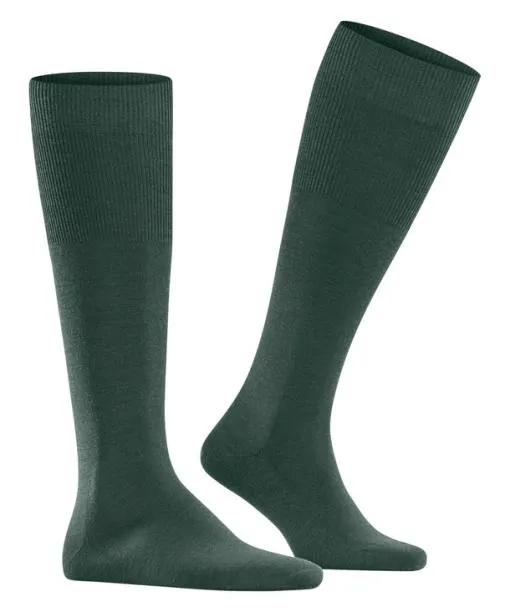 Men Airport Men Kneehigh Socks Hunter Green FALKE Knee High Socks