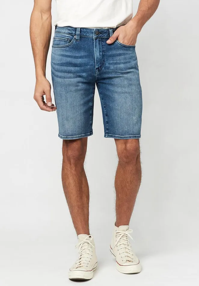 Men Authentic Blue Relaxed Straight Dean Shorts Indigo Buffalo David Bitton Shorts Men Authentic Blue Relaxed Straight Dean Shorts Indigo Buffalo David Bitton Shorts