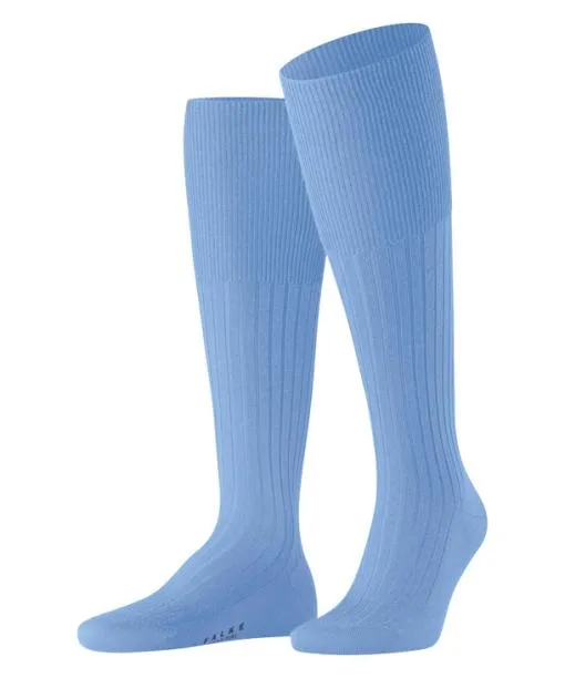 Men Bristol Pure Men Kneehigh Socks Arcticblue FALKE Knee High Socks