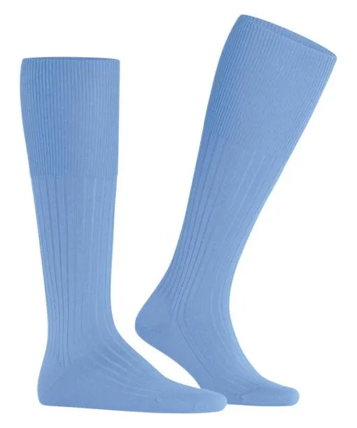 Men Bristol Pure Men Kneehigh Socks Arcticblue FALKE Knee High Socks