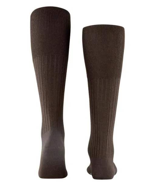 Men Bristol Pure Men Kneehigh Socks Brown FALKE Knee High Socks