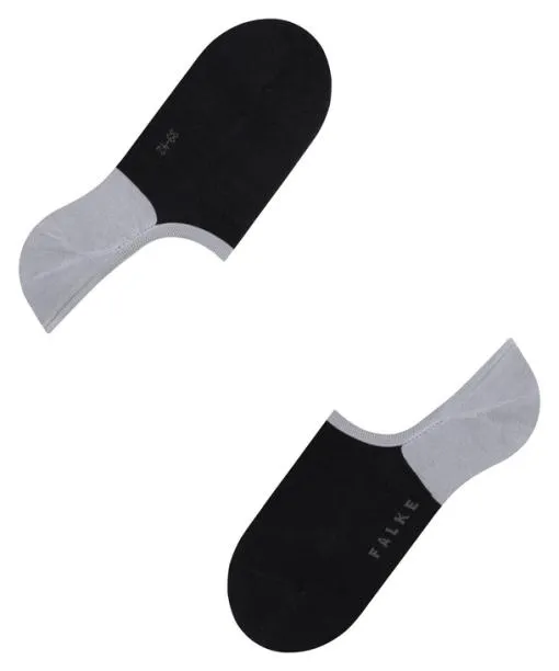 Men Colour Blend Men No Show Socks Asphalt FALKE No Show Socks