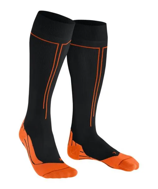 Men Energizing Men Kneehigh Socks Health Black FALKE Compression Socks