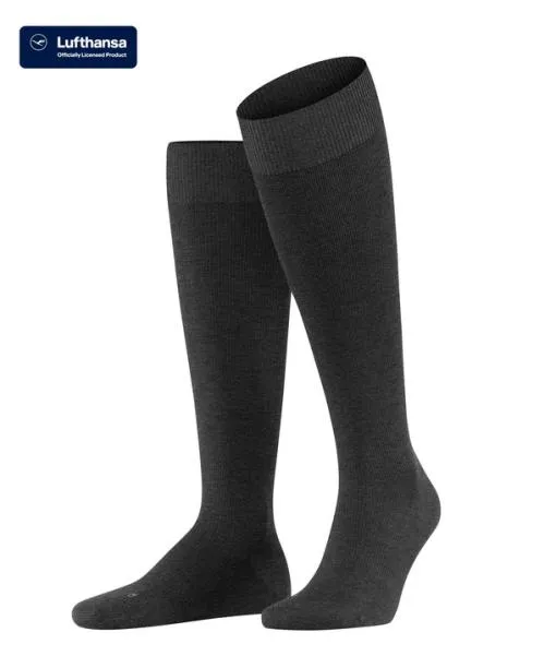 Men Energizing Wool Men Kneehigh Socks Anthramel FALKE Functionals