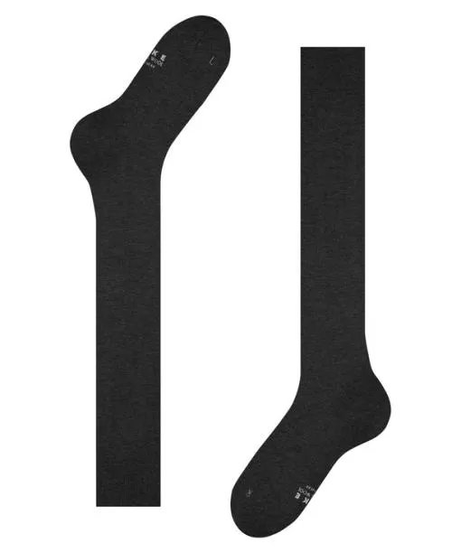 Men Energizing Wool Men Kneehigh Socks Anthramel FALKE Functionals