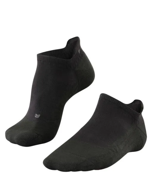 Men GO2 Invisible Men Golf No Show Socks Black FALKE Golf Socks