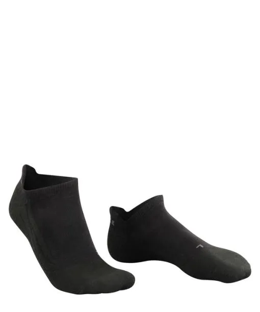 Men GO2 Invisible Men Golf No Show Socks Black FALKE Golf Socks