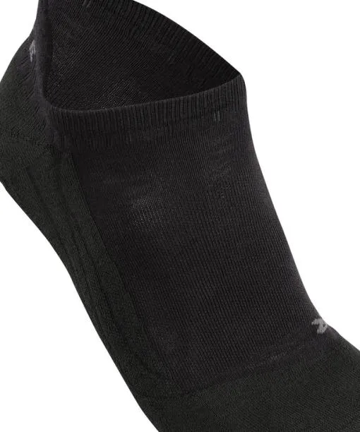 Men GO2 Invisible Men Golf No Show Socks Black FALKE Golf Socks
