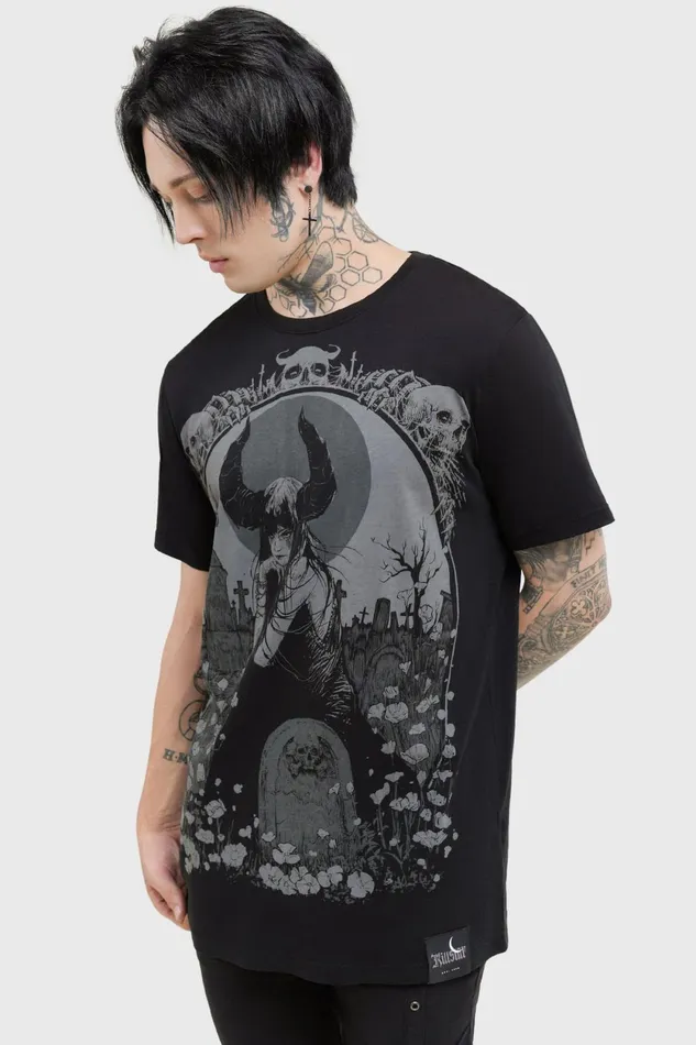 Men Graphic Tops Killstar Hactor TShirt