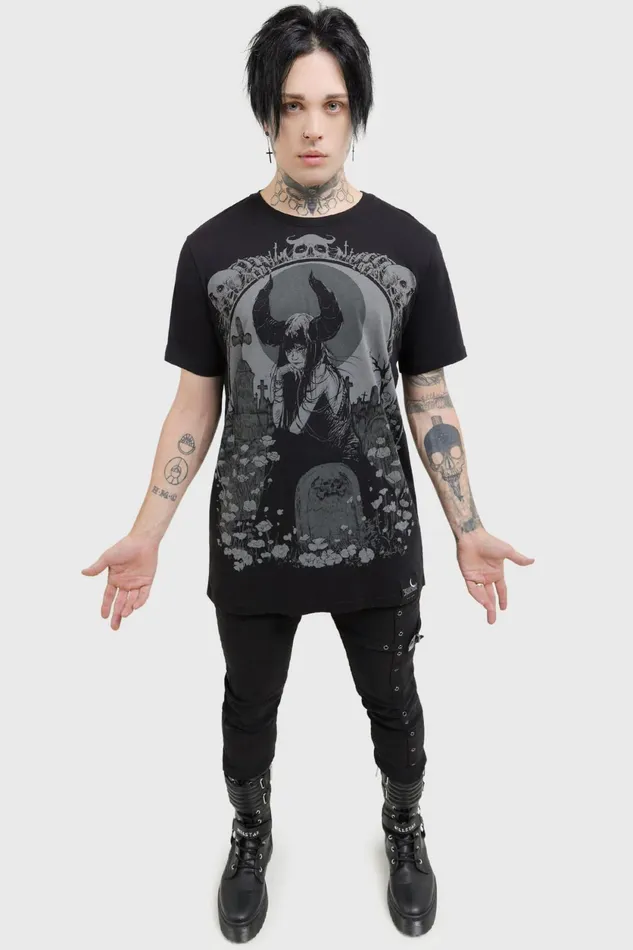 Men Graphic Tops Killstar Hactor TShirt