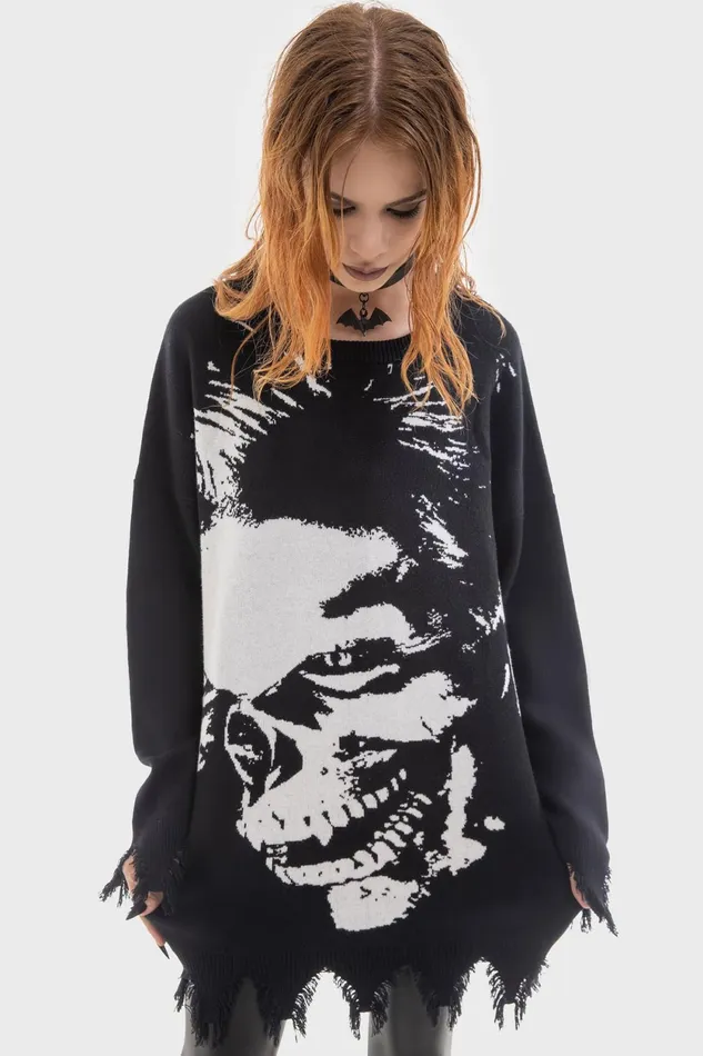 Men Knitwear Killstar Blood Sucker Sweater