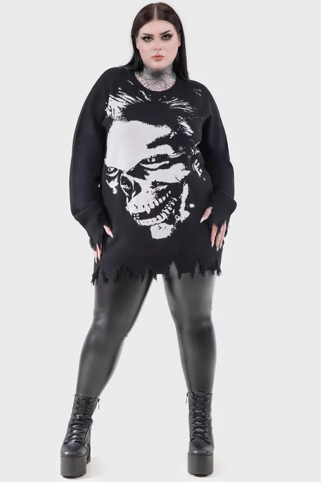 Men Knitwear Killstar Blood Sucker Sweater