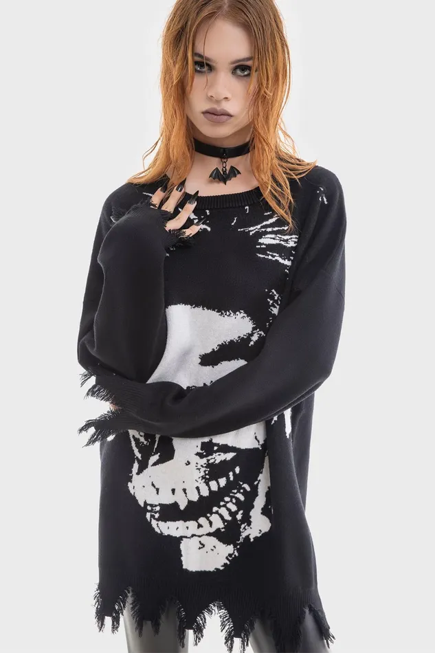 Men Knitwear Killstar Blood Sucker Sweater