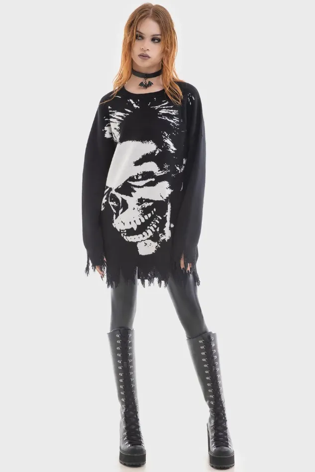 Men Knitwear Killstar Blood Sucker Sweater