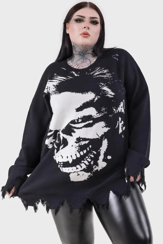 Men Knitwear Killstar Blood Sucker Sweater