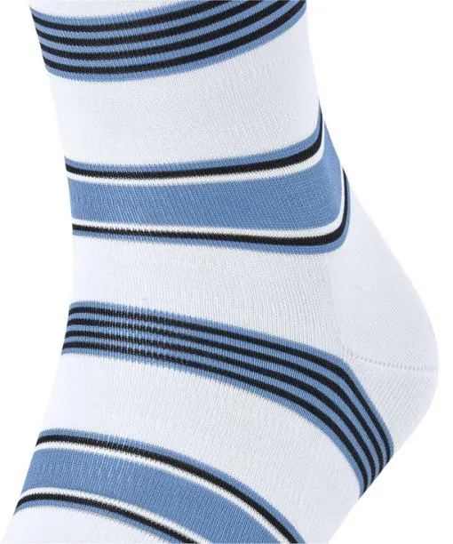 Men Marina Stripe Men Socks White FALKE Socks
