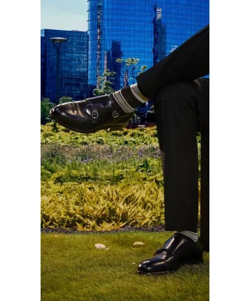 Men Marina Stripe Men Socks White FALKE Socks