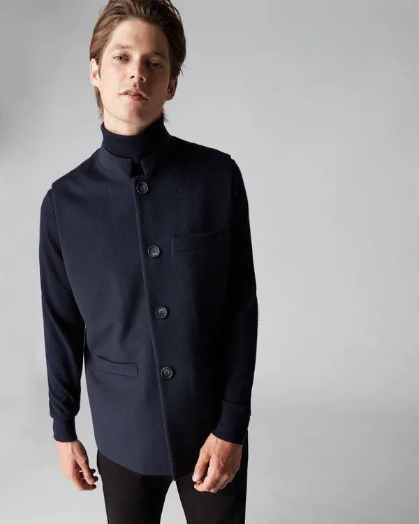 Men Men039s Woven Cashmere WaistcoatIn Navy Blue Navy Blue NPeal Gilets and Waistcoats Men Men039s Woven Cashmere WaistcoatIn Navy Blue Navy Blue NPeal Gilets and Waistcoats