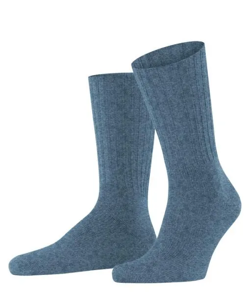 Men Nelson Men Socks Light Denim FALKE Socks