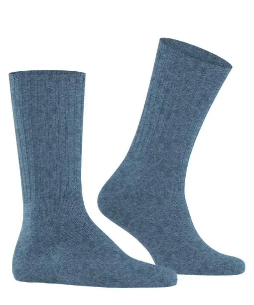 Men Nelson Men Socks Light Denim FALKE Socks