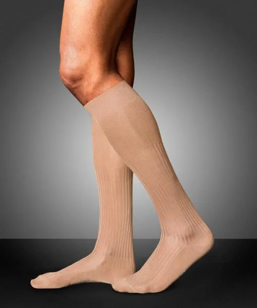 Men No 10 Pure Fil Dcosse Men Kneehigh Socks Brownie Me FALKE By Material