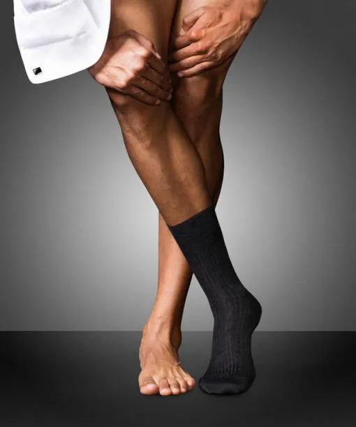 Men No 7 Finest Merino Men Socks Anthramel FALKE Socks