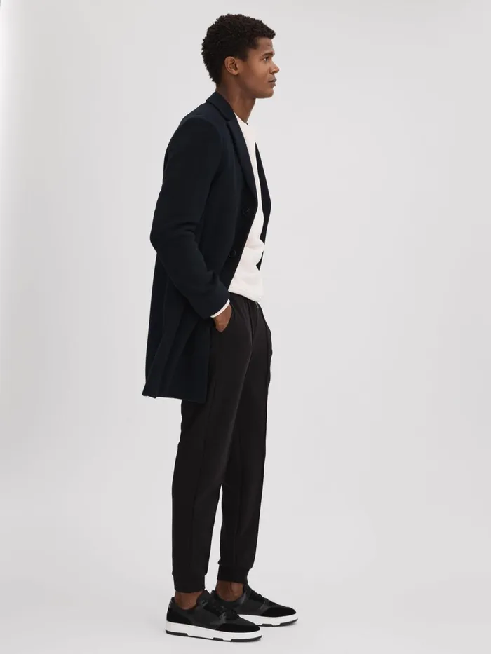 Men Reiss Brands Footwear Noirmont Trainers Whiteblack