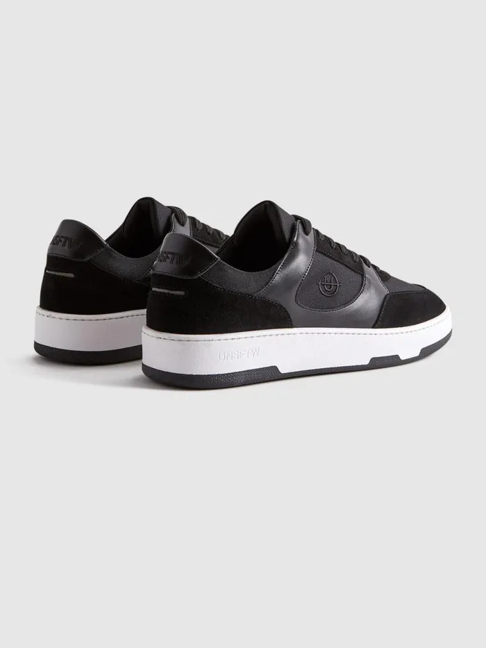 Men Reiss Brands Footwear Noirmont Trainers Whiteblack
