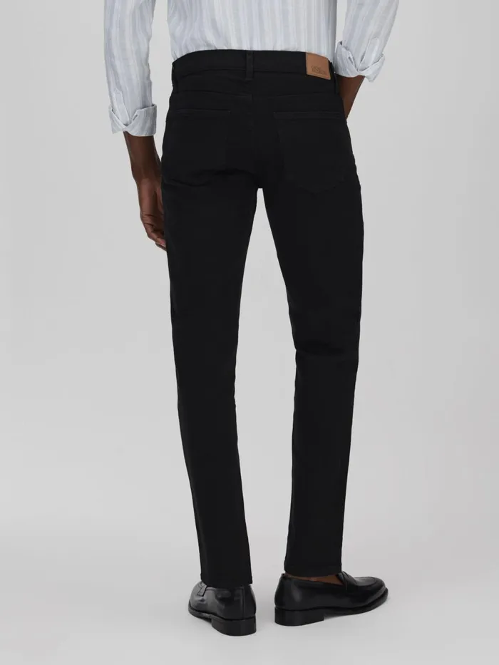 Men Reiss Jeans Jacobson Slim Fit Jeans Black