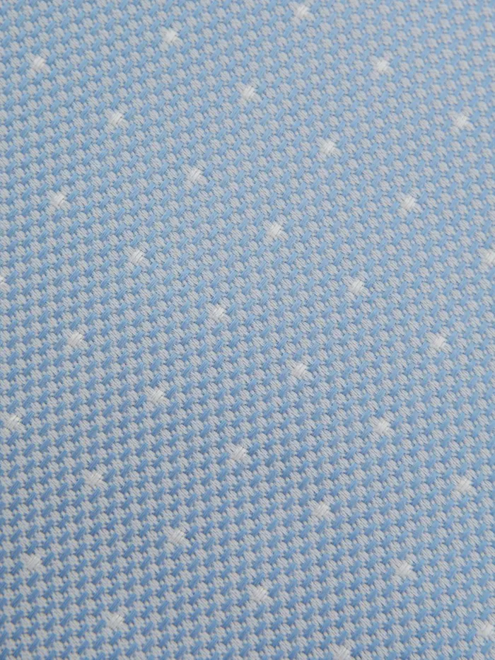 Men Reiss Ties and Pocket Squares Liam Silk Polka Dot Tie Soft Blue