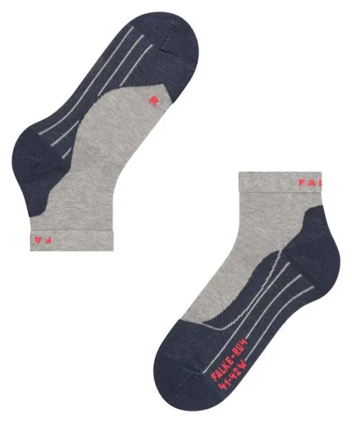 Men RU4 Endurance Short Men Running Short Sock Lightgrey FALKE Running Socks