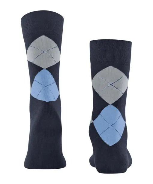 Men Sensitive Argyle Men Socks Midnight FALKE Socks