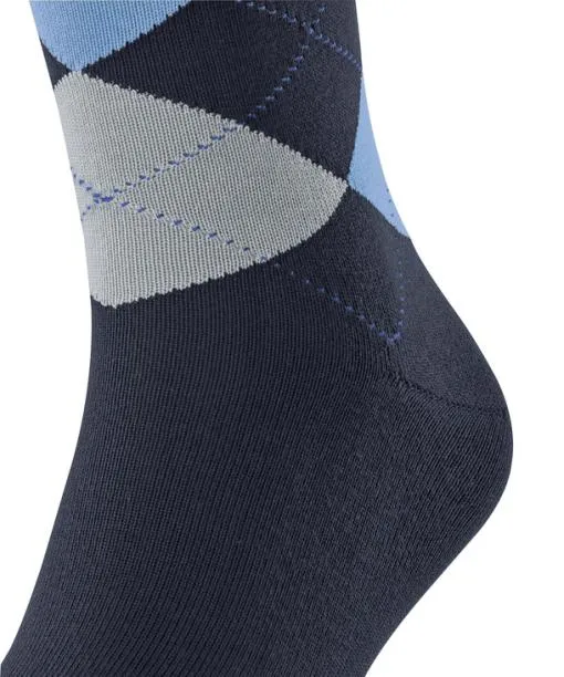 Men Sensitive Argyle Men Socks Midnight FALKE Socks