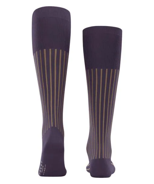 Men Shadow Men Kneehigh Socks Amethyst FALKE Knee High Socks