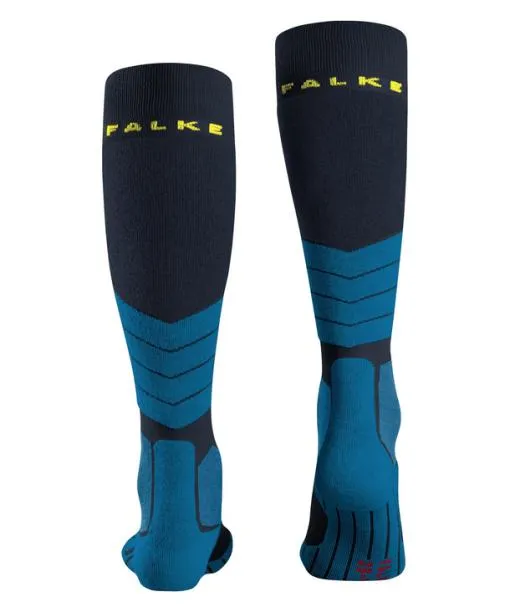 Men SK2 Intermediate Men Skiing Kneehigh Socks Dark Night FALKE Ski Socks