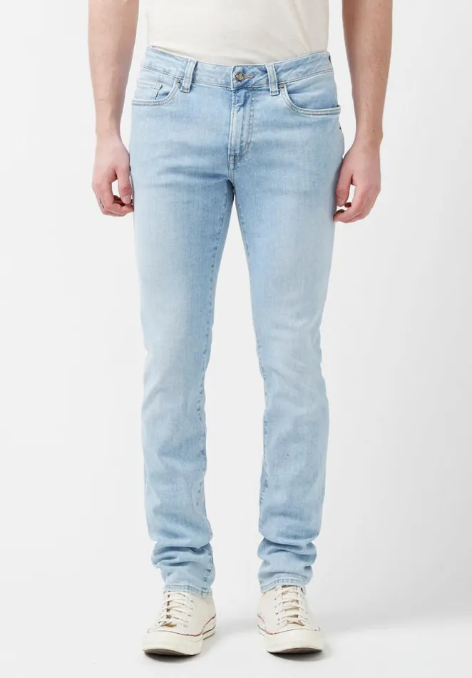 Men Skinny Max Bleached Jeans Indigo Buffalo David Bitton Skinny Max
