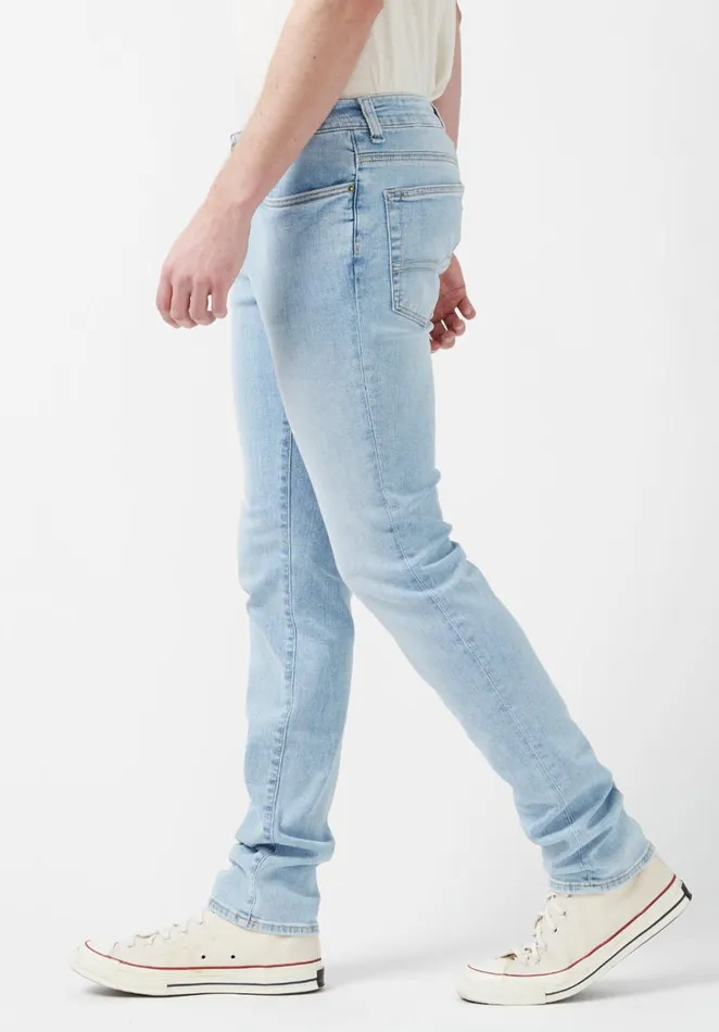 Men Skinny Max Bleached Jeans Indigo Buffalo David Bitton Skinny Max