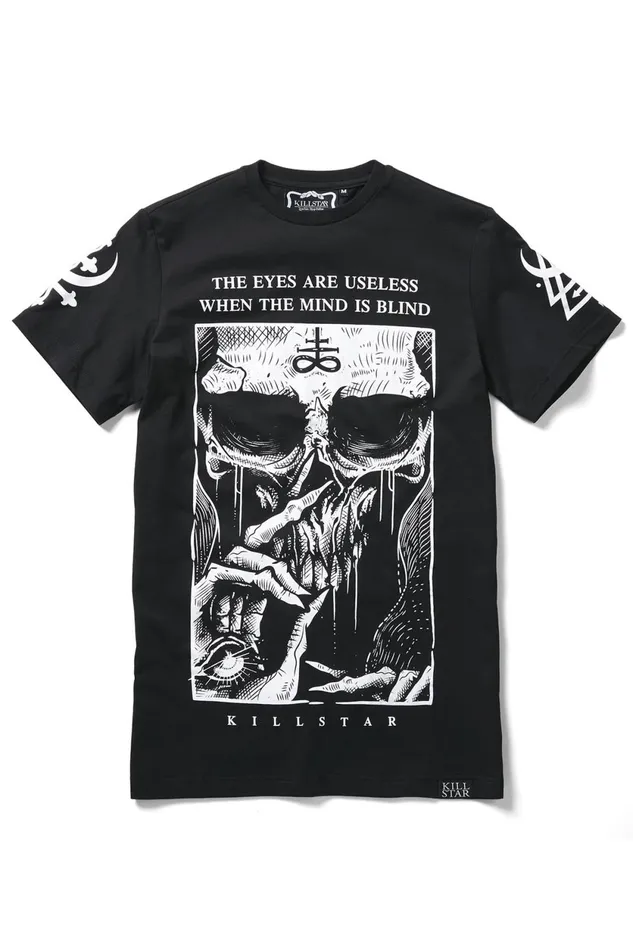 Men TShirts and Vests Killstar Blind Mind TShirt B