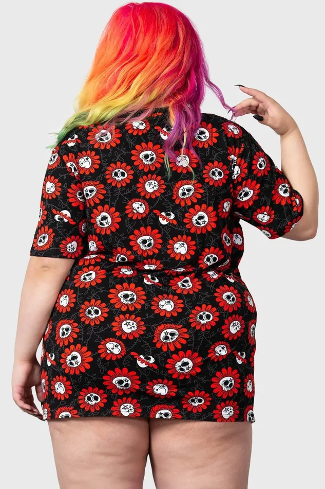 Men TShirts and Vests Killstar Gloom Garden TShirt