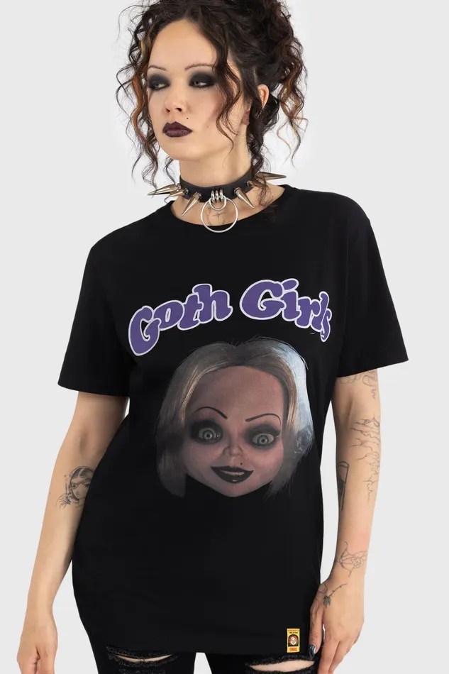 Men TShirts and Vests Killstar Goth Girls TShirt