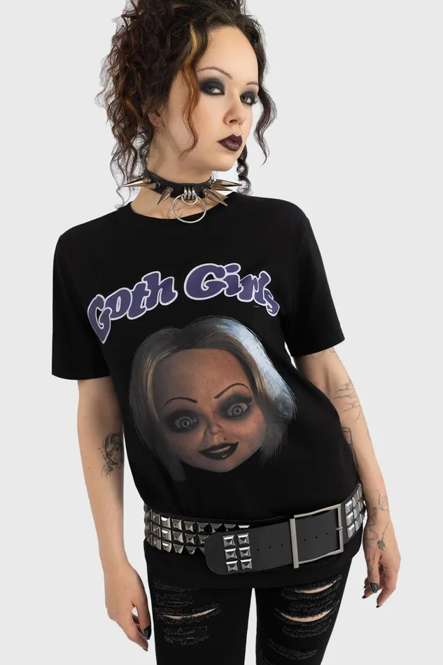 Men TShirts and Vests Killstar Goth Girls TShirt