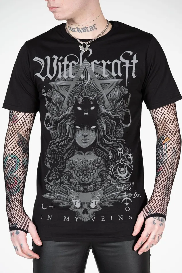 Men TShirts and Vests Killstar Witching TShirt