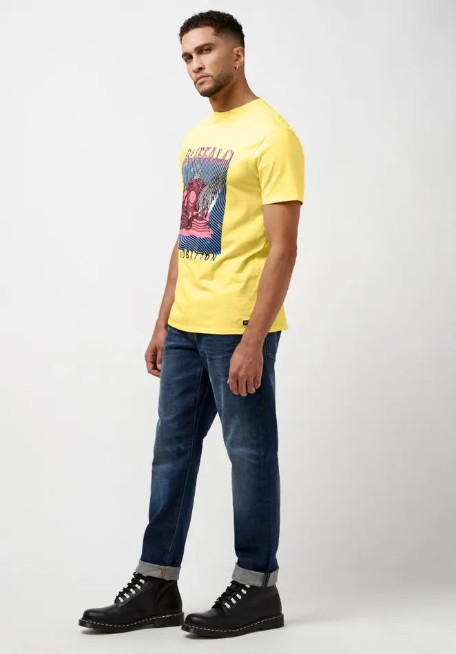 Men Tarand Sunshine TShirt Sunshine Buffalo David Bitton Tops and Tees